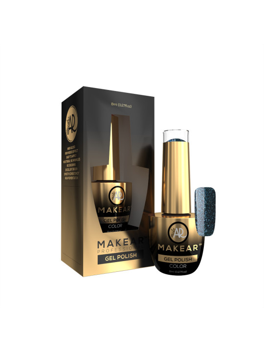 Makear Hybrid nagų lakas 8ml-Glamur 737