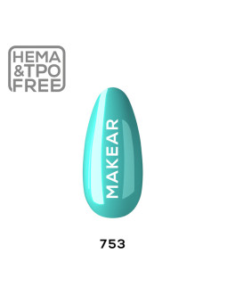 Lac de unghii Makear Hybrid 8ml-Glamur 753