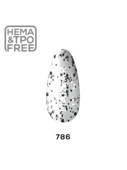 Makear Hybrid lak na nehty 8ml-Glamur 786