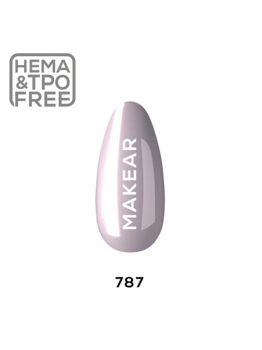 Makear Hybrid nagų lakas 8ml-Glamur 787