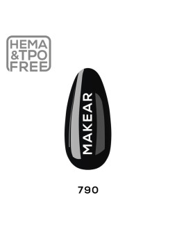 Makear Hybrid nagų lakas 8ml-Glamur 790