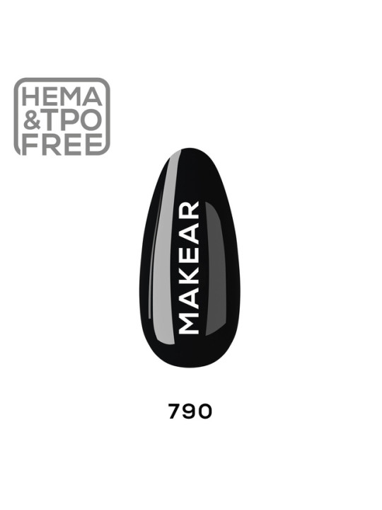 Makear Lakier hybrydowy 8ml-Glamur 790