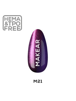 Makear Hybrid nagų lakas 8ml-Illusion M21