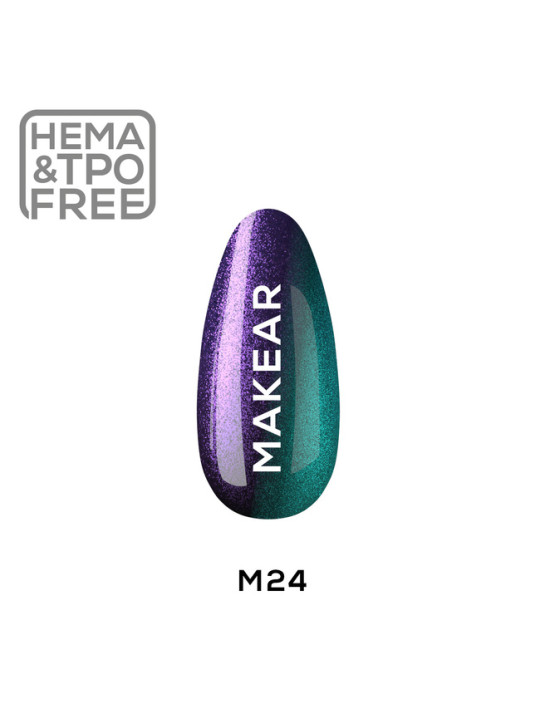 Makear Hybrid nagų lakas 8ml-Illusion M24