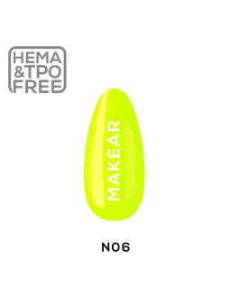 Makear hibrid körömlakk 8ml-Neon 06