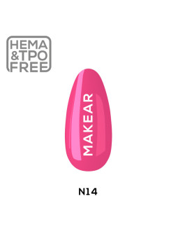 Makear Hybrid nail polishes 8ml-Neon 14