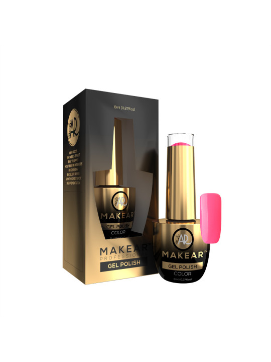 Makear Hibridinis nagų lakas 8ml-Neon 14