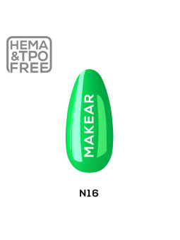 Makear hibrid körömlakk 8ml-Neon 16