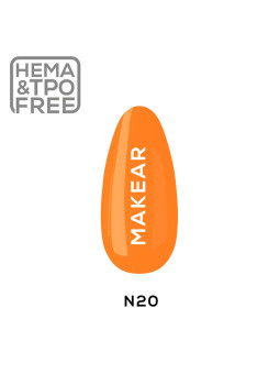 Makear hibrid körömlakk 8ml-Neon 20