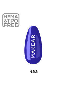 Makear Hibridinis nagų lakas 8ml-Neon 22