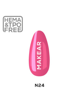 Makear Hibridinis nagų lakas 8ml-Neon 24