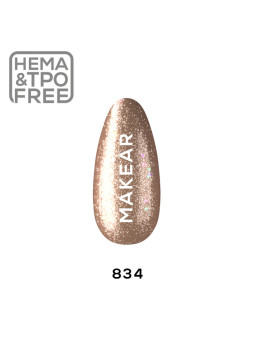 Makear Hybrid nagų lakas 8ml-Special 834