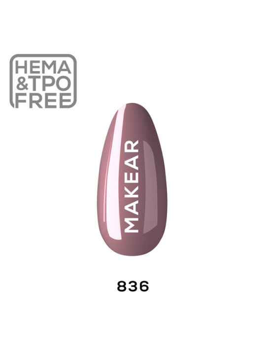 Makear Hybrid nagų lakas 8ml-Special 836