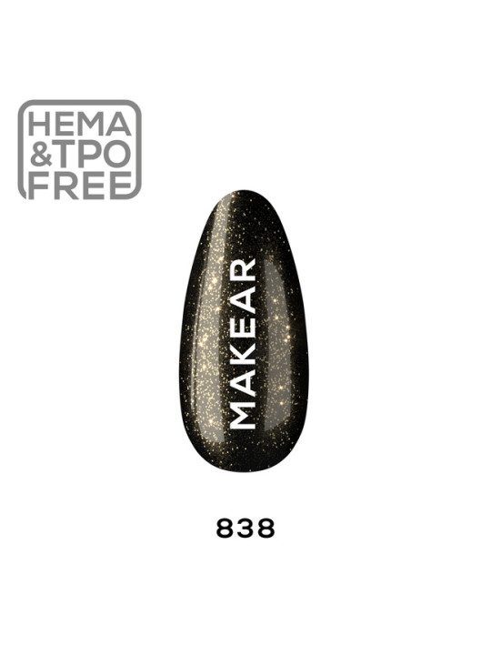 Makear Hybrid nagų lakas 8ml-Special 838