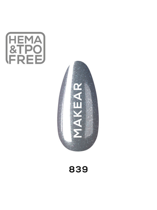 Makear Hybrid lak na nehty 8ml-Special 839