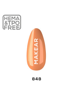 Makear Hybrid nagų lakas 8ml-Special 848