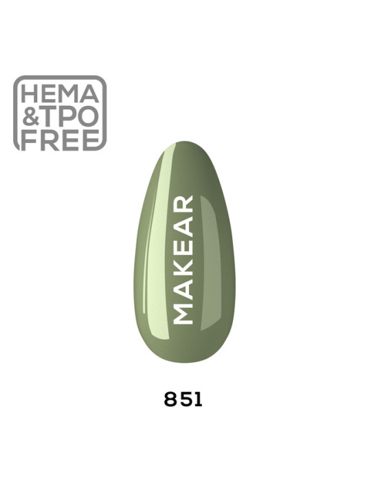 Makear Hybridní lak na nehty 8ml-Special 851