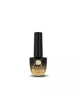 Makear Top No Wipe Silver 8ml - Top wykończeniowy bez warstwy dyspresyjnej ze srebrną drobinką