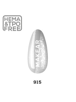 Makear Hybrid körömlakk 8ml Moonlight Disco White Lady 915