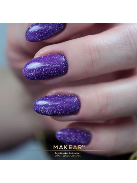 Лак для нігтів Makear Hybrid 8 мл Moonlight Disco Purple Dragon 921