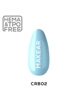 Makear Rubber Base Color Azzure - Colorful Rubber Base CRB02