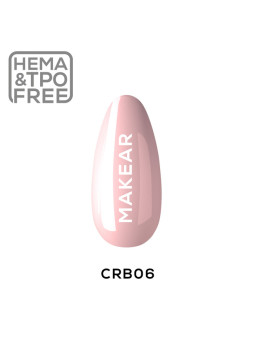 Makear Rubber Base Color Peach - Kolorowa Baza Kauczukowa CRB06