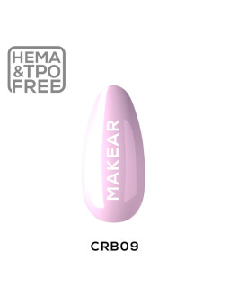 Makear Rubber Base Color Pink - Kolorowa Baza Kauczukowa CRB09