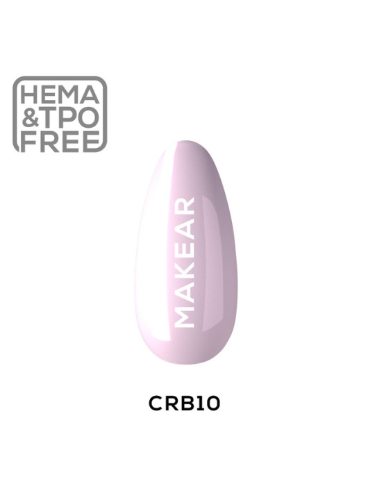 Makear Rubber Base Color Light Pink - Colorful Rubber Base CRB10