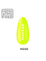 Makear Hybrid körömlakk 8ml - Neon Glitter NG02