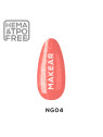 Makear Hybrid-Nagellack 8 ml - Neon Glitter NG04