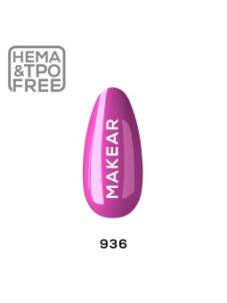 Makear Hybrid lakas 8ml Color Stones 936