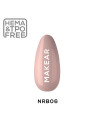 Makear Rubber Base Nude 8 мл - Rubber Base NRB06 Smoky Beige