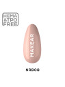 Makear Rubber Base Nude 8 ml - Kauczukowa Baza NRB08 Dark Beige