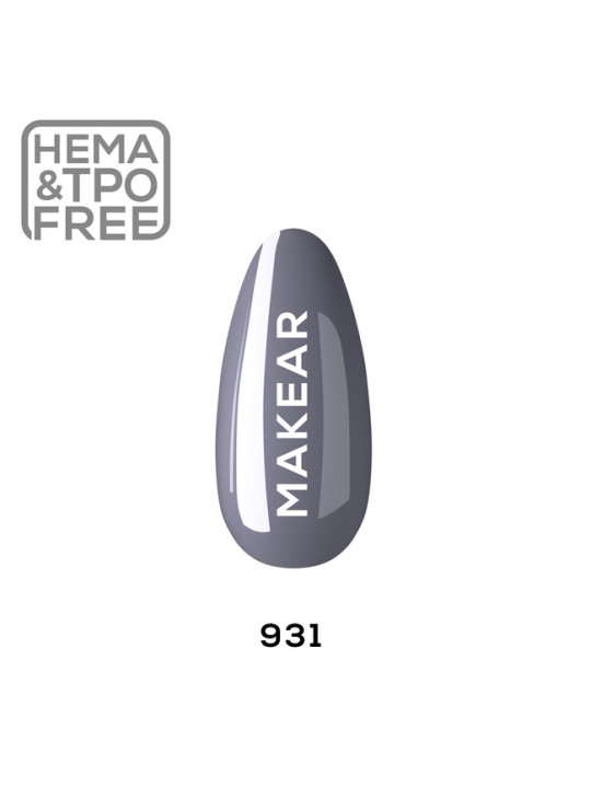 Lac de unghii Makear Hybrid 8ml DeniMakear 931