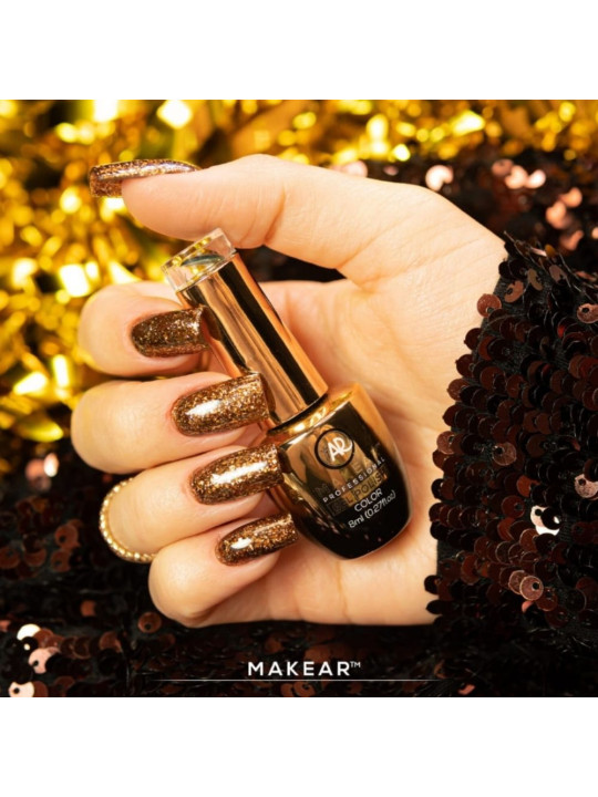 Гібридний лак Makear Bling Me Up - Diamond S38