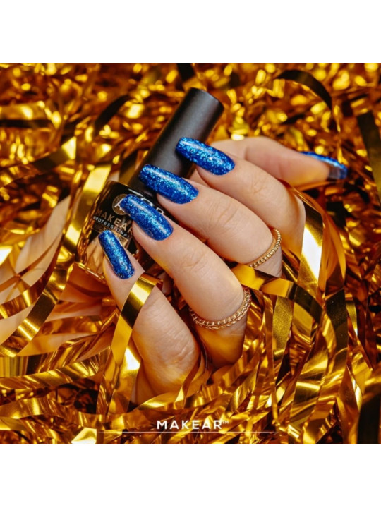 Гібридний лак Makear Bling Me Up - Diamond S41