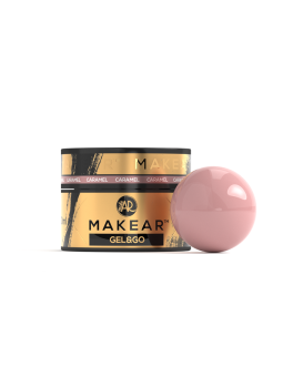 Makear Gel&Go Statybinis gelis GG01 Carmel 50ml