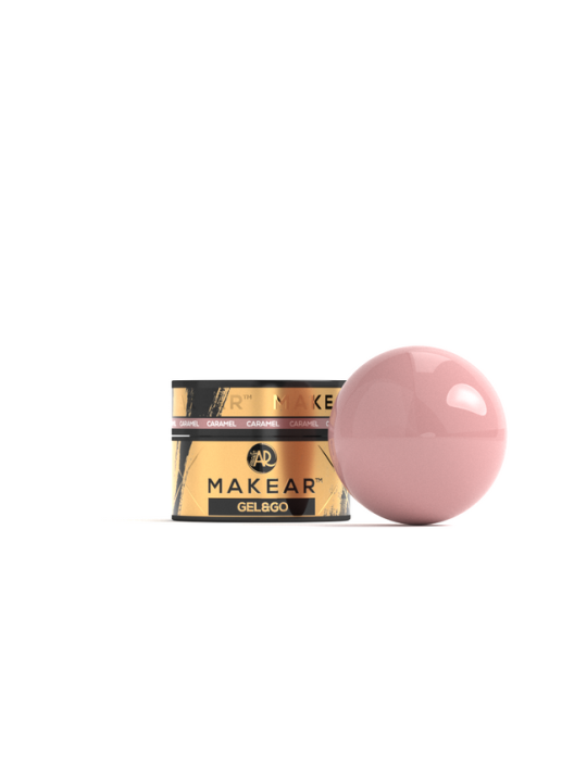 Makear Gel&Go Гель для нарощування GG01 Carmel 15 мл