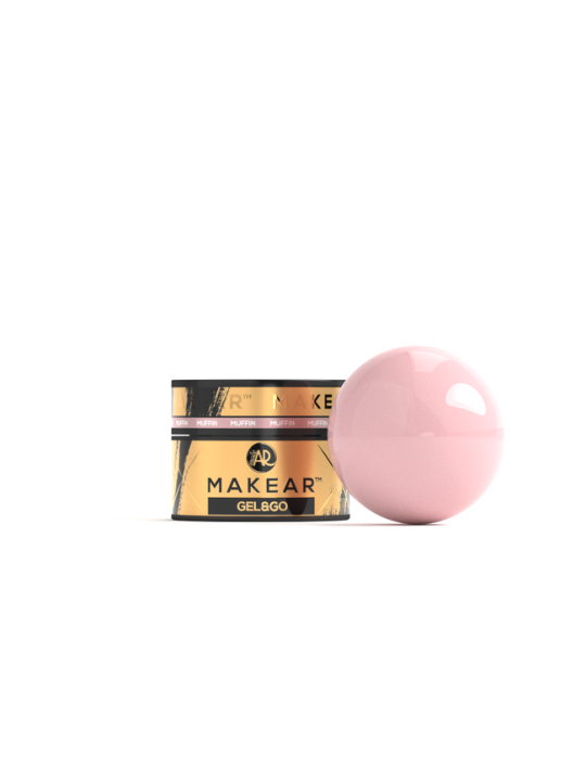 Makear Gel&Go Építőzselé GG04 Muffin 15ml