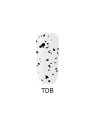 Makear Top Dots Black 8 ml (nicht abwischen) - Abschlussoberteil ohne Dispersionsschicht