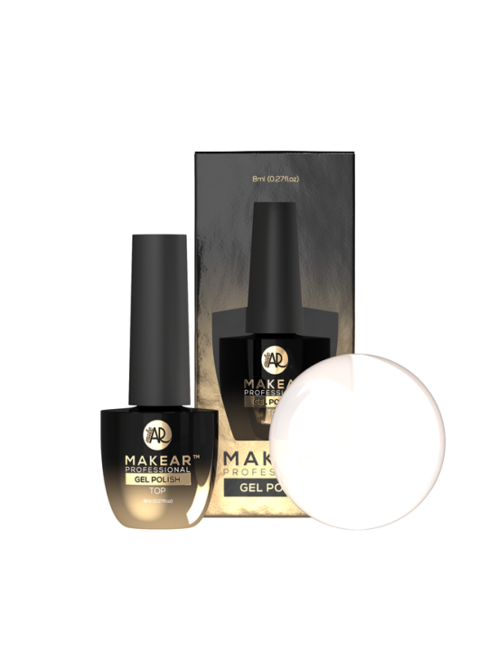 Makear Top Milky 8ml (no wipe) - top wykończeniowy bez warstwy dyspresyjnej