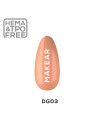 Makear Sweet&Tasty French Orange Hybrid-Nagellack DG03 - 5 ml