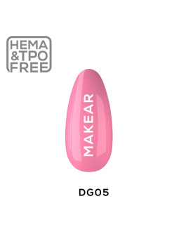 Makear Sweet&Tasty Think Pink DG05 hibrid körömlakk - 8ml