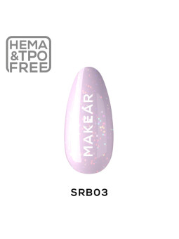 Makear Sparkling Rubber Base Andromeda - SRB03