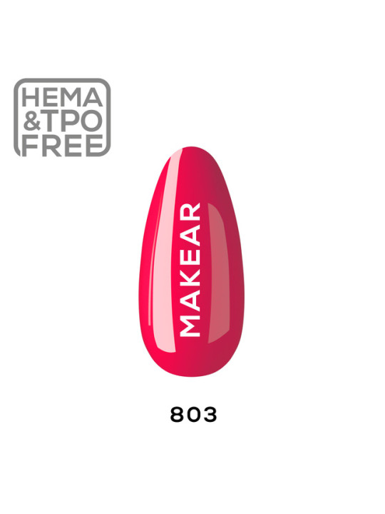 Makear Hybrid lak na nehty 8ml - Women's Day 803