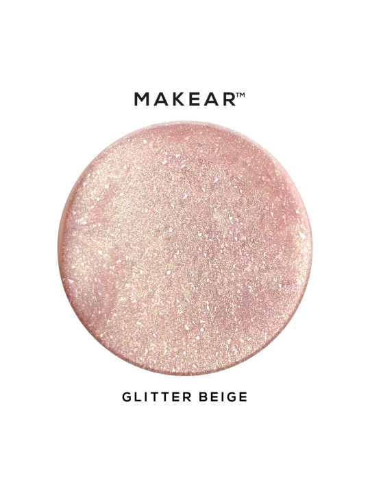 Makear Gel&Go Építőzselé GG25 Glitter Beige 50ml