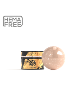 Makear Gel&Go Building Gel GG25 Glitter Beige 15 мл