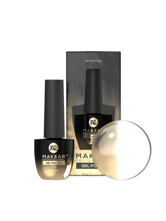 Makear Top Velvet Matte 8ml - Matte finishing top without a dispression layer