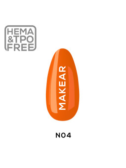 Makear Hybrid körömlakk 8ml-Neon 04