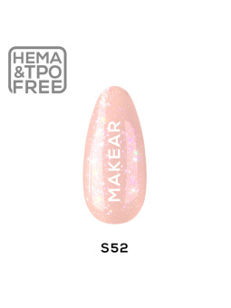 Makear Lakier hybrydowy Summer Lineup 8ml - Glitter idol S52